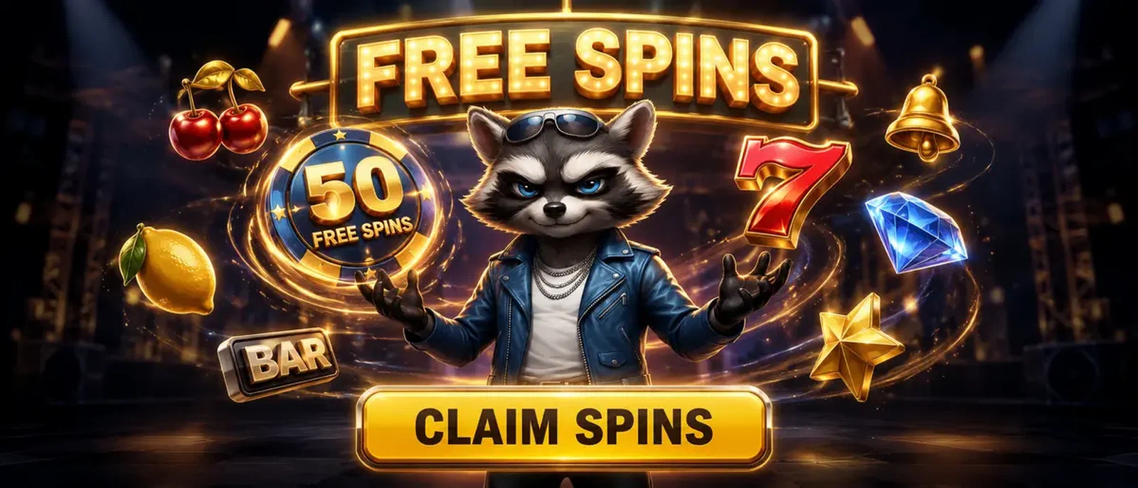 Rockyspin Free Spins