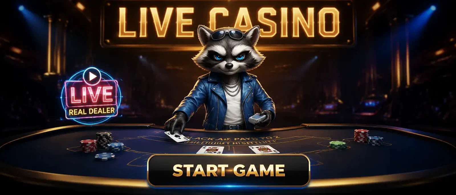 Rockyspin Live Casino